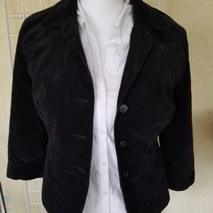 Isaac Mizrahi Velveteen Blazer Size S EUC